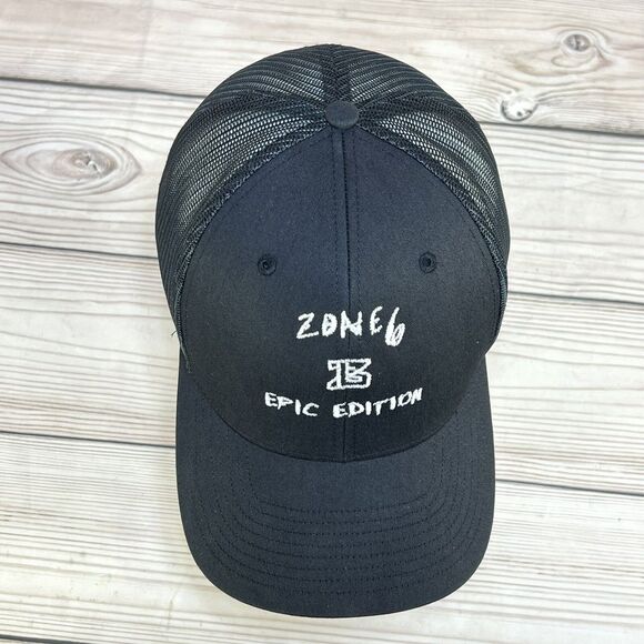 L&M Designs Zone 6 Epic Edition Black Trucker Hat Snapback Cap Mesh Atlanta, GA - Picture 3 of 15